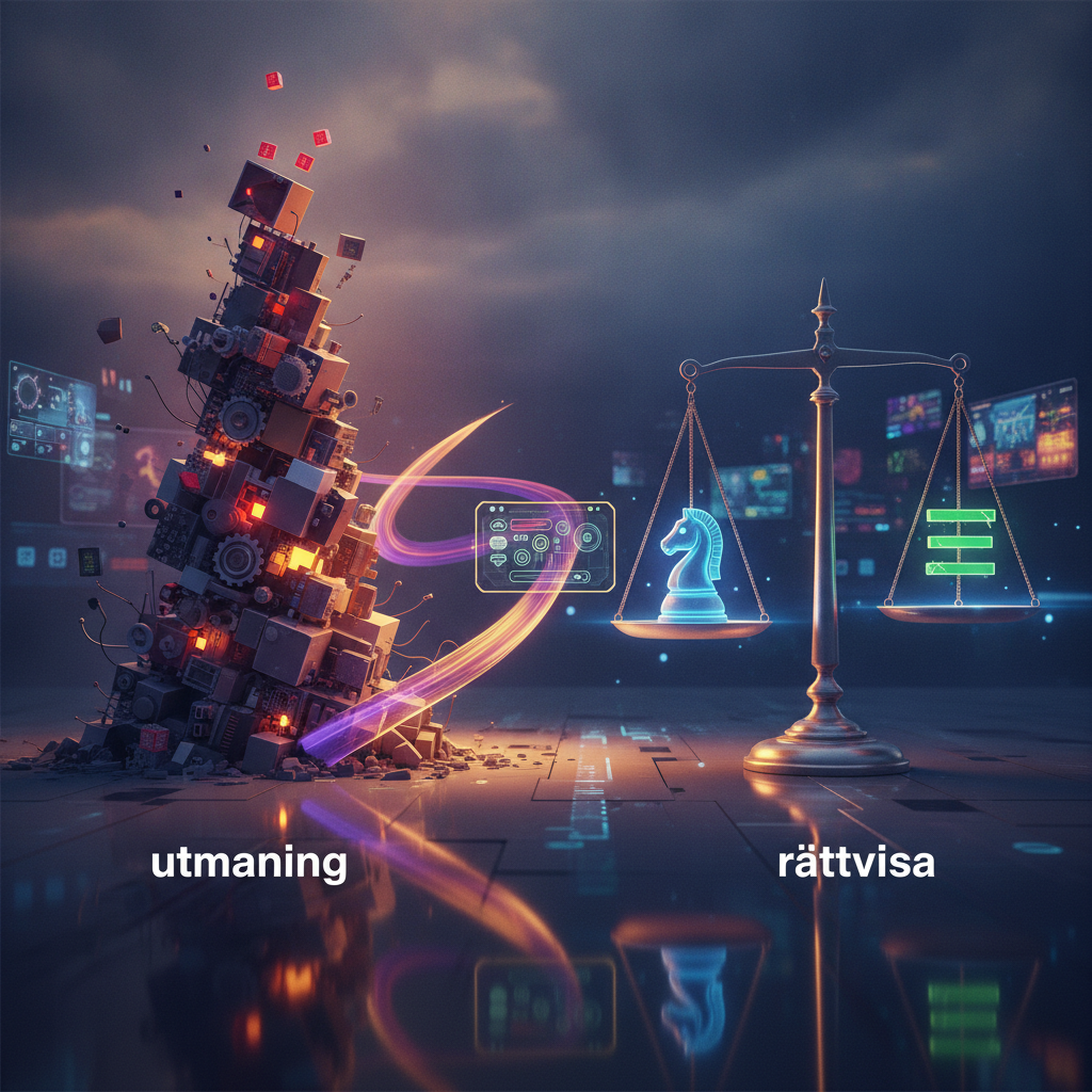 Balansering i speldesign: utmaning och rättvisa